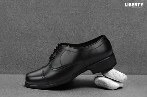 Men's Black Formal Lacing