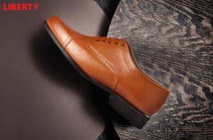 Men's Tan Formal Lacing