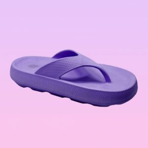T-STRAP SLIPPERS