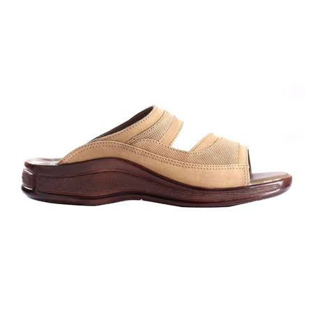 beige casual slipper for men - Liberty