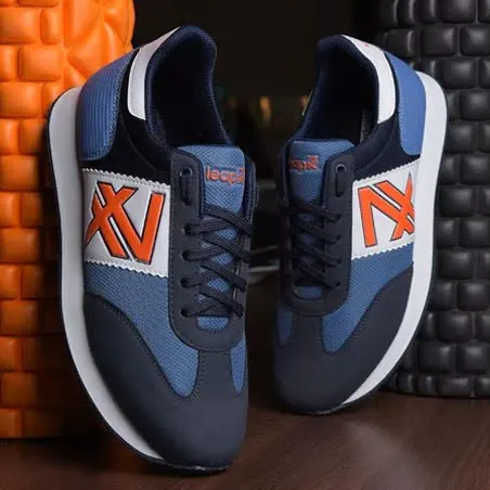 blue casual shoes 