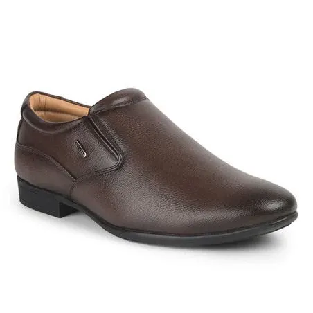 brown formal shoes