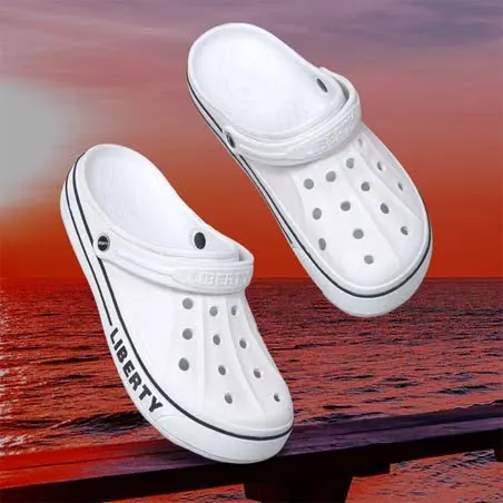 white clogs for men